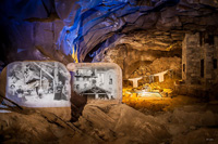 La grotte de la pierre Volvic